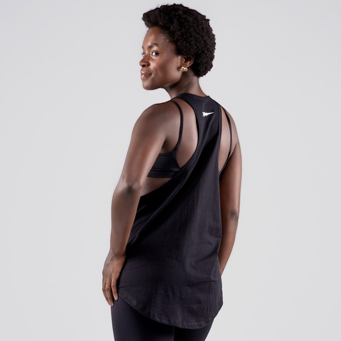 Regata Feminina Cavada Anatomic SPLASH Preta