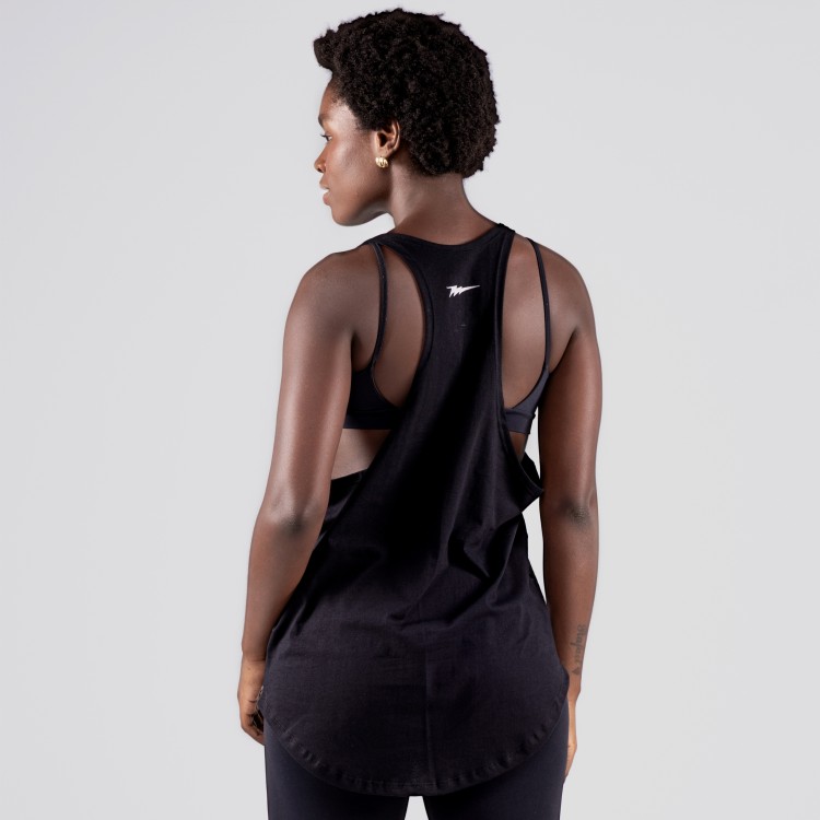 Regata Feminina Cavada Anatomic SPORT Preta
