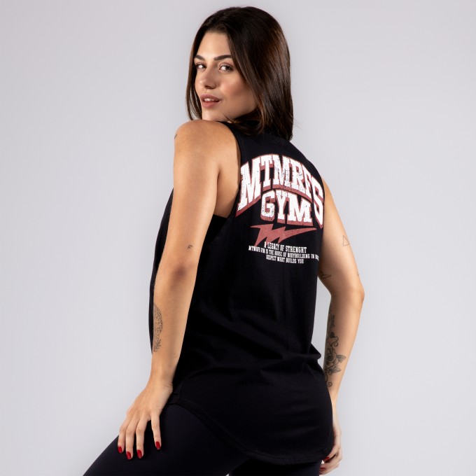 Regata Feminina Machao Academy Preta