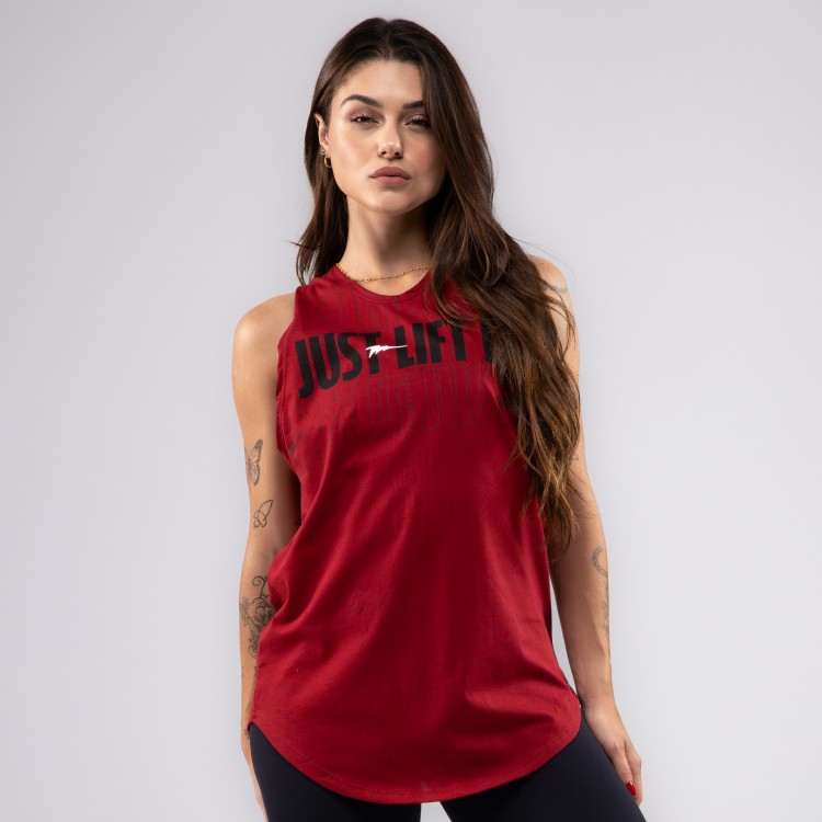 Regata Feminina Machao JUST Vinho