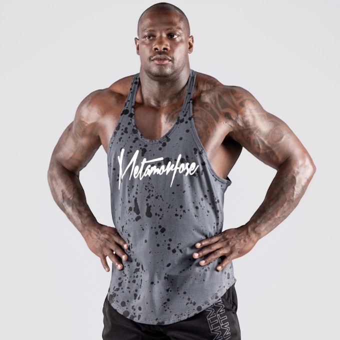 Regata Cavada Anatomic SPLASH Cinza Chumbo