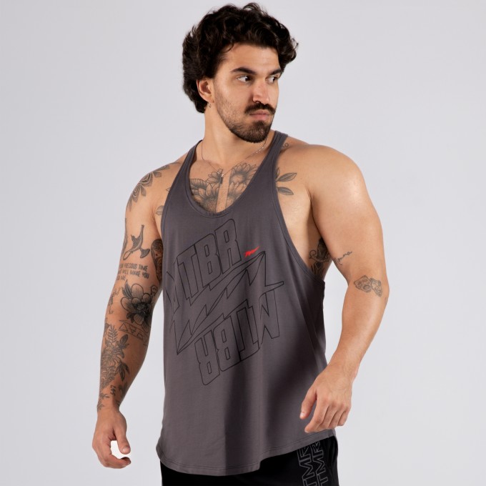 Regata Cavada Anatomic BORN Cinza Chumbo