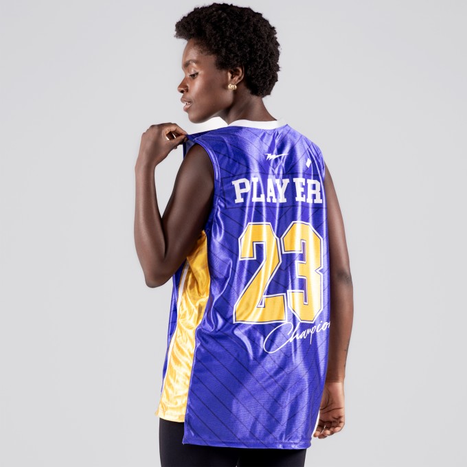 Regata Feminina Basqueteira PRO Thunder Roxa