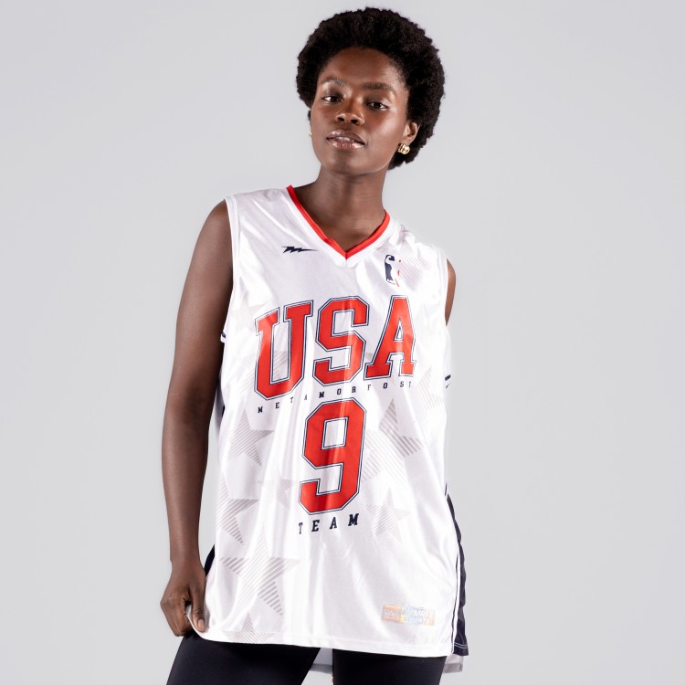 Regata Feminina Basqueteira PRO USA Branca