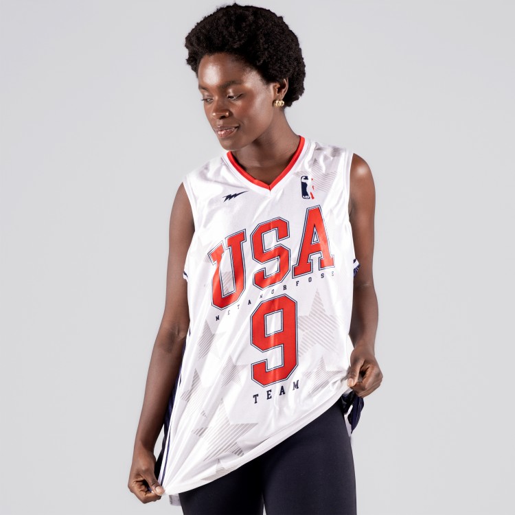 Regata Feminina Basqueteira PRO USA Branca