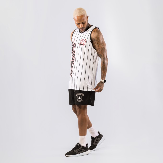 Regata Machão DryFit Baseball Branca