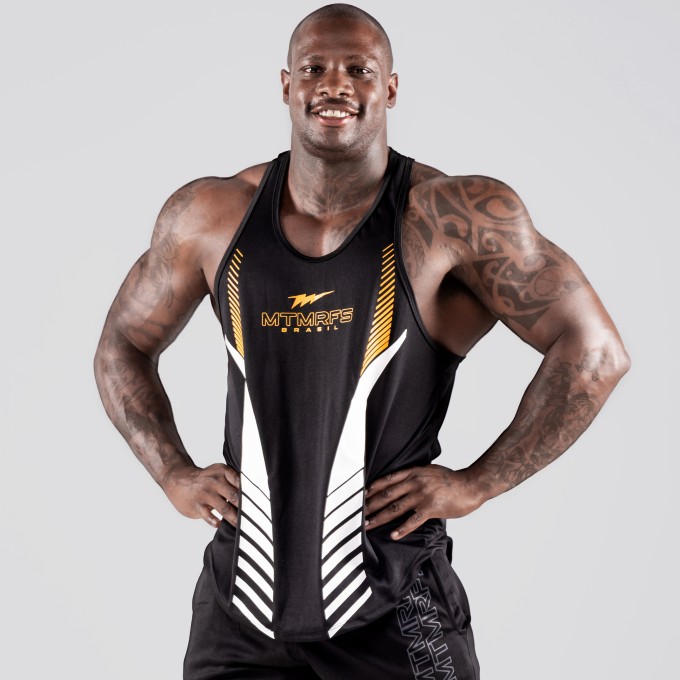 Regata Cavada Dryfit Dark Preta