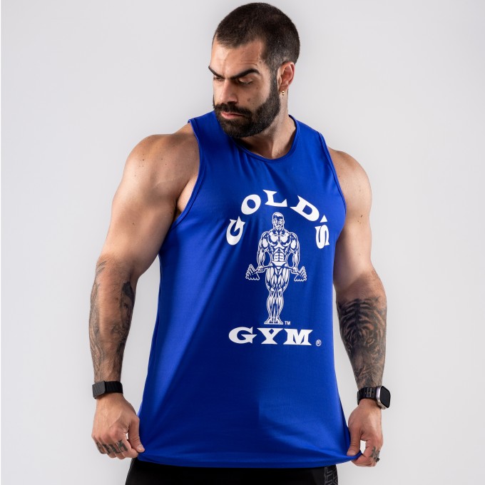 Regata Machao Dryfit Golds Gym Azul Royal