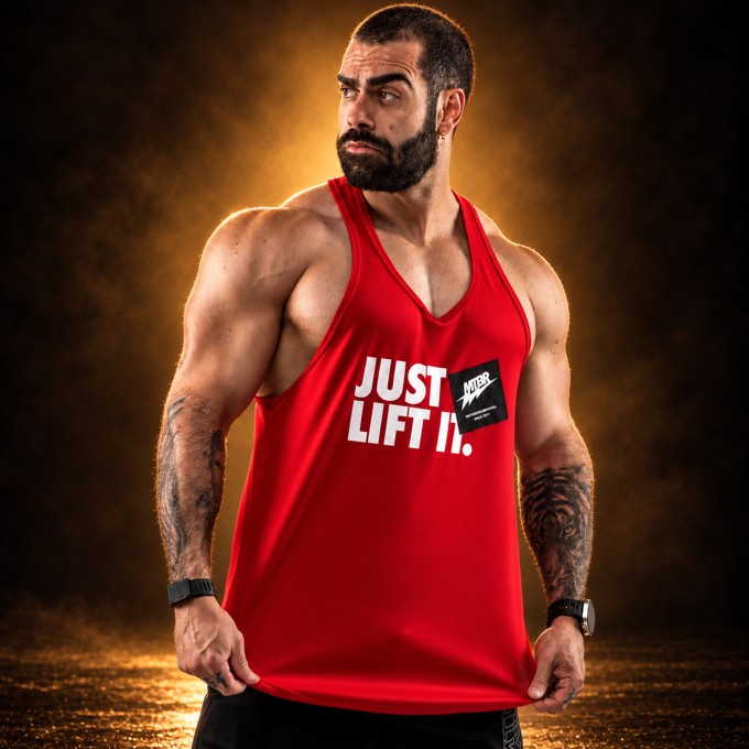 Regata Cavada Dryfit Just Vermelha