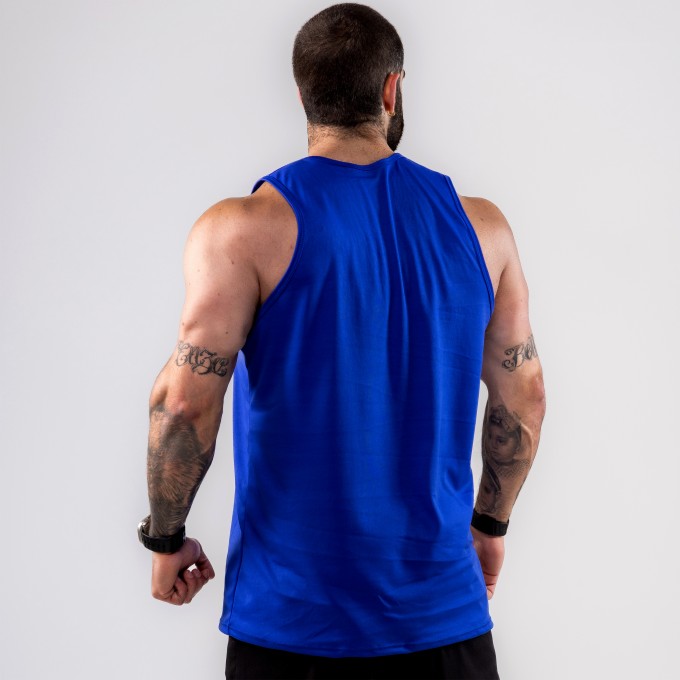 Regata Machao DryFit Baseball Lines Azul Royal