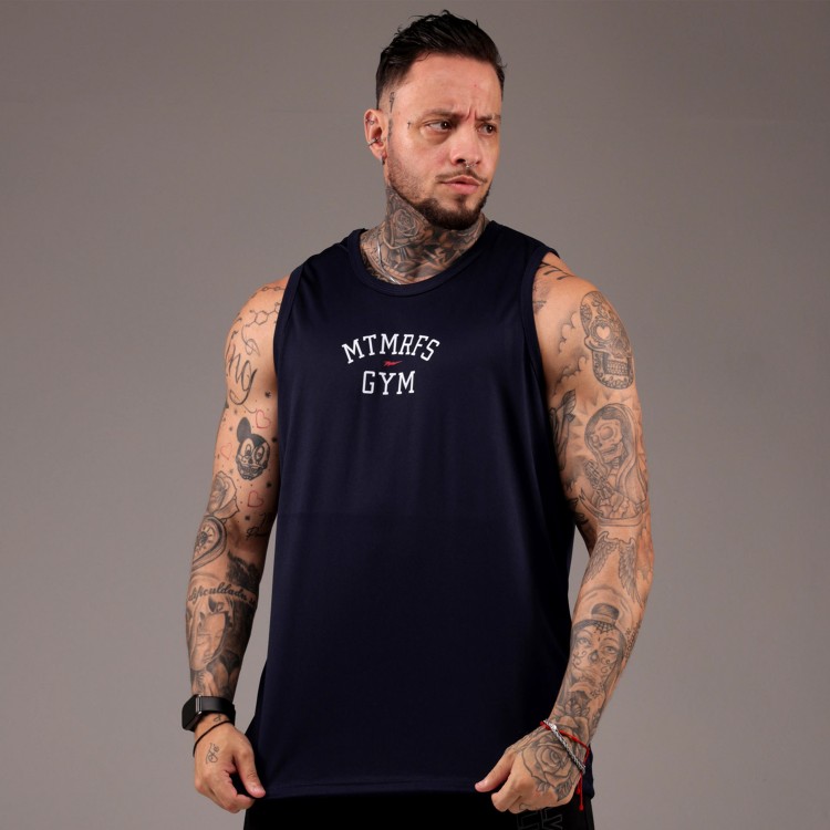 Regata Machao DryFit GYM Azul Marinho