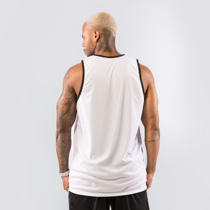Regata Machão DryFit Punch Branca