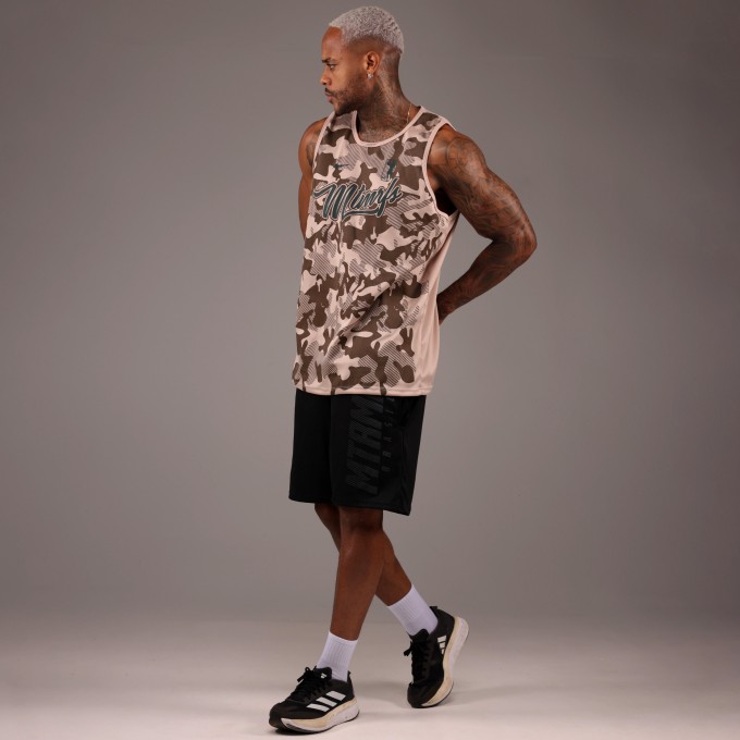 Regata Machao DryFit Camuflada Bege