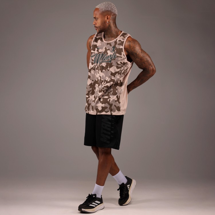 Regata Machao DryFit Camuflada Bege