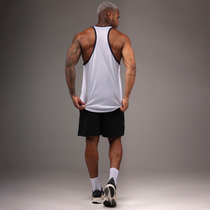 Regata Cavada Dryfit USA 8 Branca