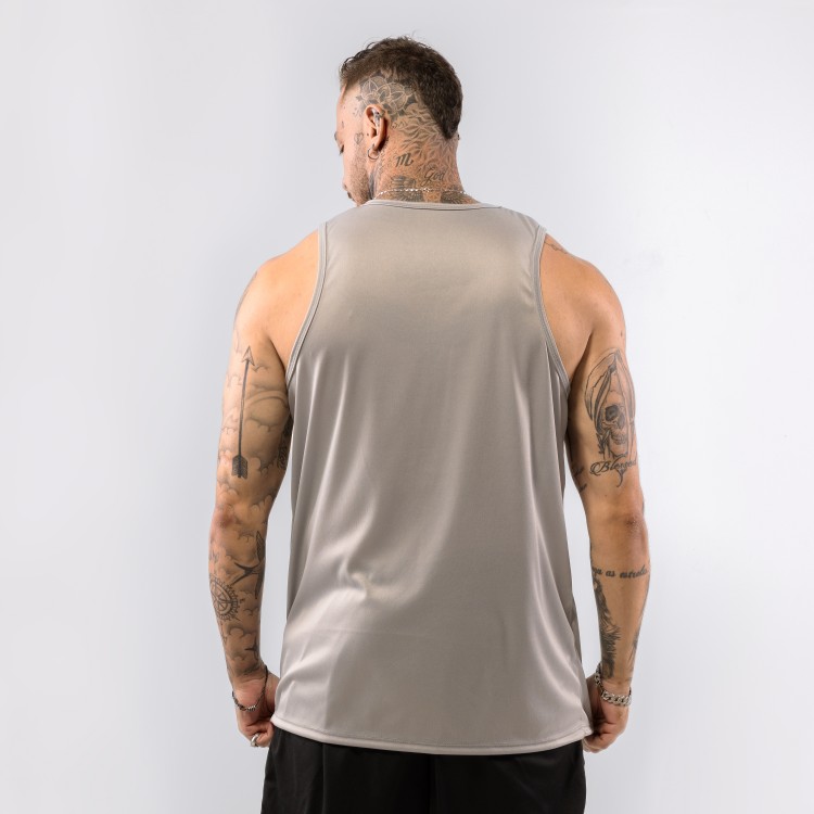 Regata Machão DryFit Skull Inside Cinza