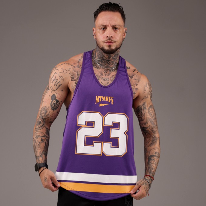 Regata Cavada Dryfit Los 23 Roxa
