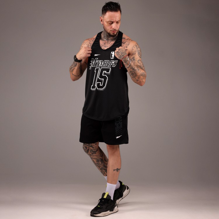 Regata Cavada Dryfit Black 15 Preta