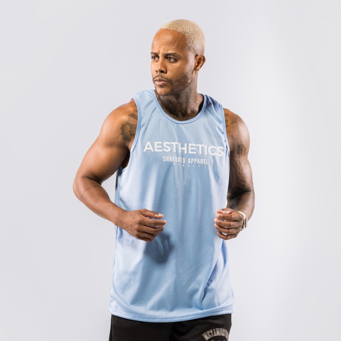 Regata Machão DryFit Aesthetics Azul Claro