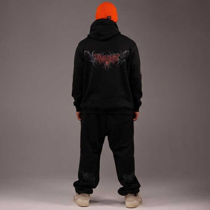 Conjunto Moletom Shadow Preto