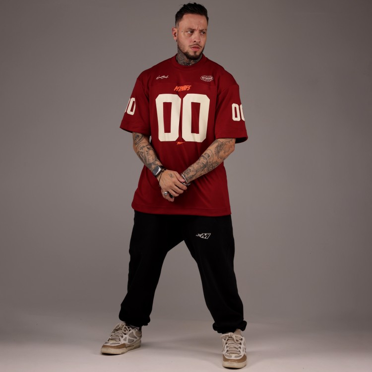 Camiseta Oversized Heavy 00 Vinho