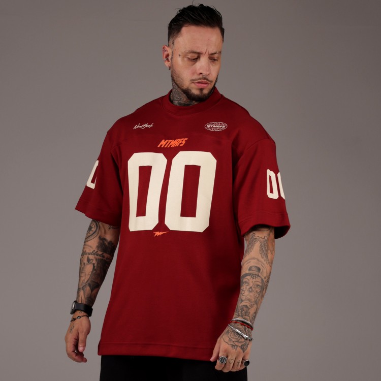 Camiseta Oversized Heavy 00 Vinho