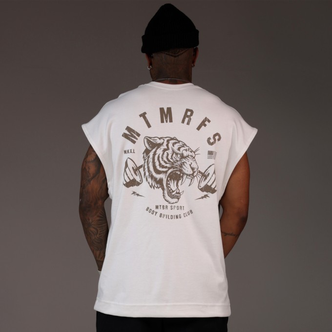 Camiseta Overcut Heavy Savage OffWhite