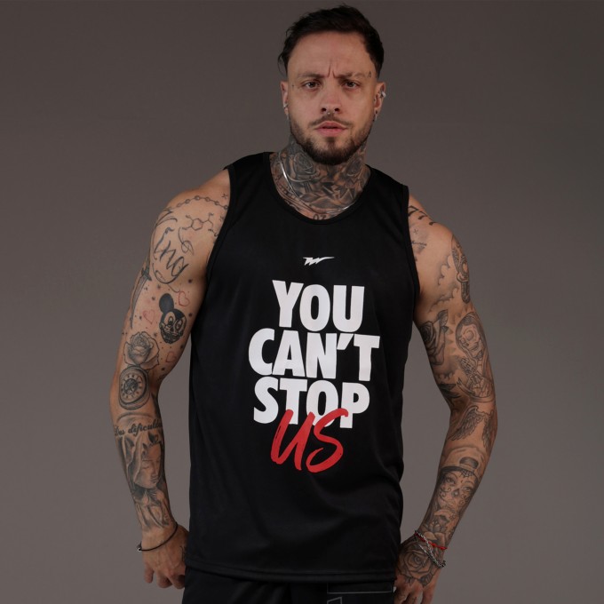Regata Machao DryFit Cant Stop Preta