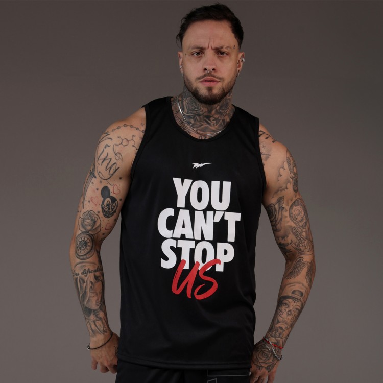Regata Machao DryFit Cant Stop Preta