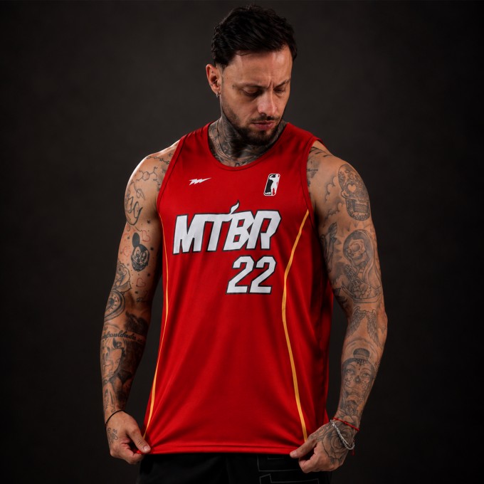 Regata Machao DryFit Heat Vermelha