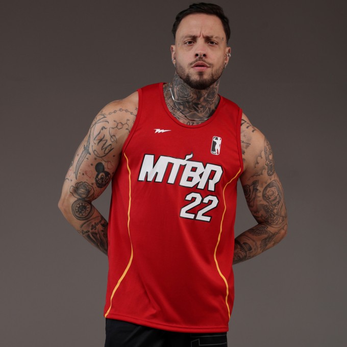 Regata Machao DryFit Heat Vermelha