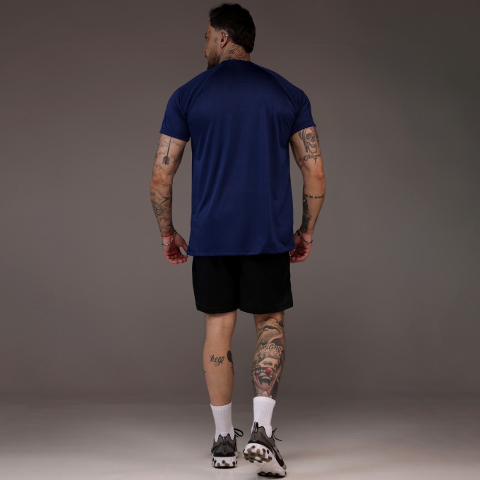 Camiseta Haglan Aerodry Essentials Azul Marinho