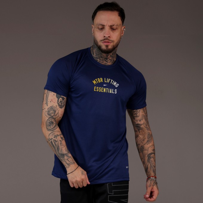 Camiseta Haglan Aerodry Essentials Azul Marinho