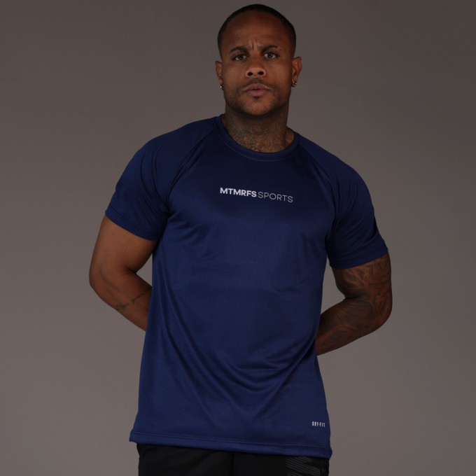 Camiseta Haglan Aerodry Moves Azul Marinho