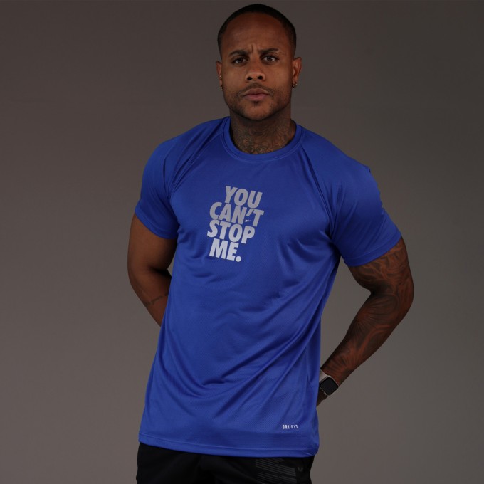 Camiseta Haglan Aerodry Unstopable Azul Royal