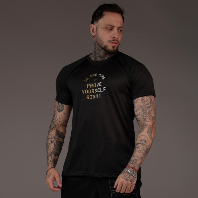 Camiseta Haglan Aerodry Yourself Preta