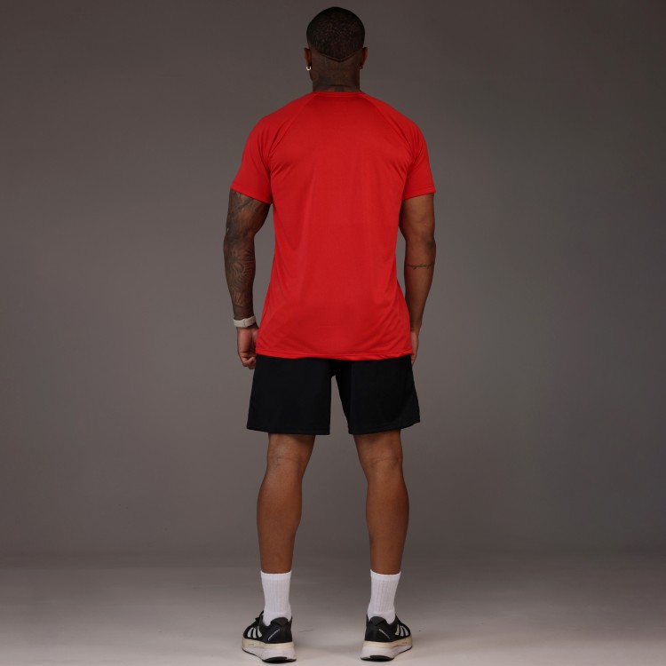 Camiseta Haglan Aerodry Bulls 23 Vermelha