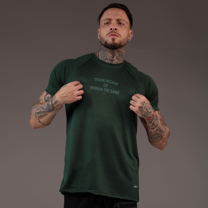 Camiseta Haglan Aerodry Insane Verde Militar