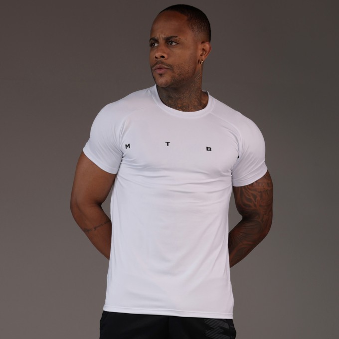 Camiseta Haglan Compressao MTBR Branca