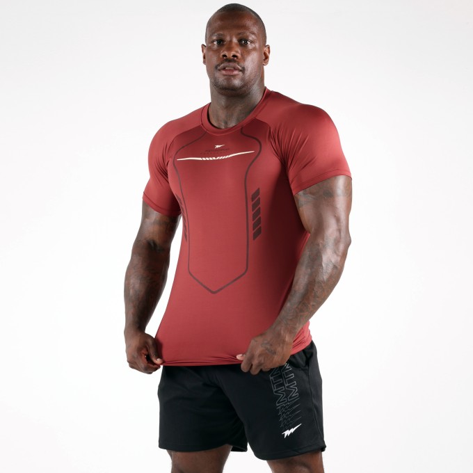 Camiseta Haglan DryForce KAIROS Vinho