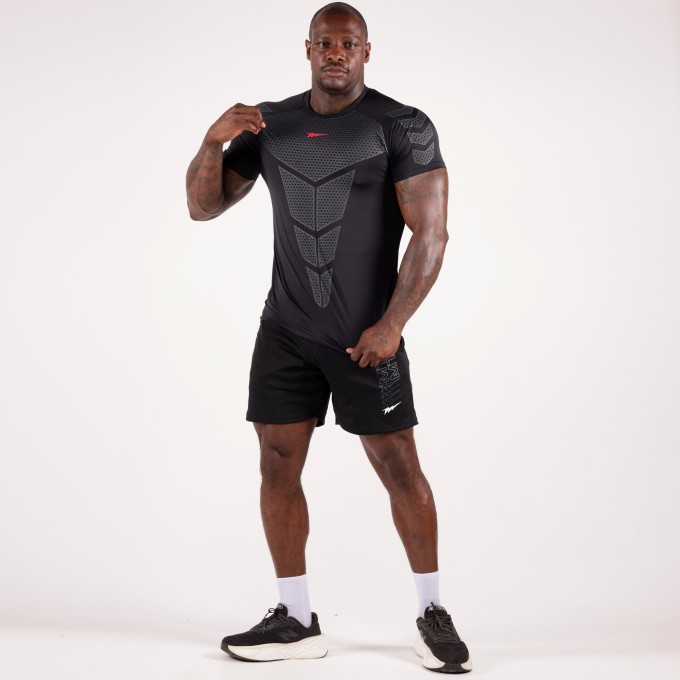Camiseta Haglan DryForce TITAN Preta