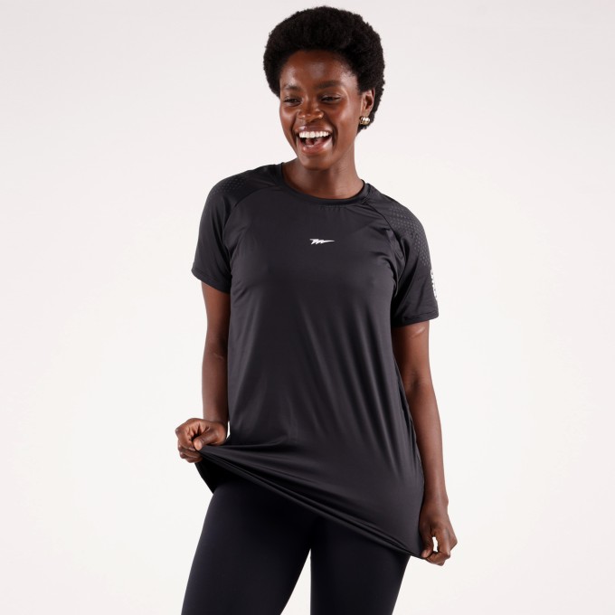 Camiseta Feminina Haglan DryForce DRAVEN Preta