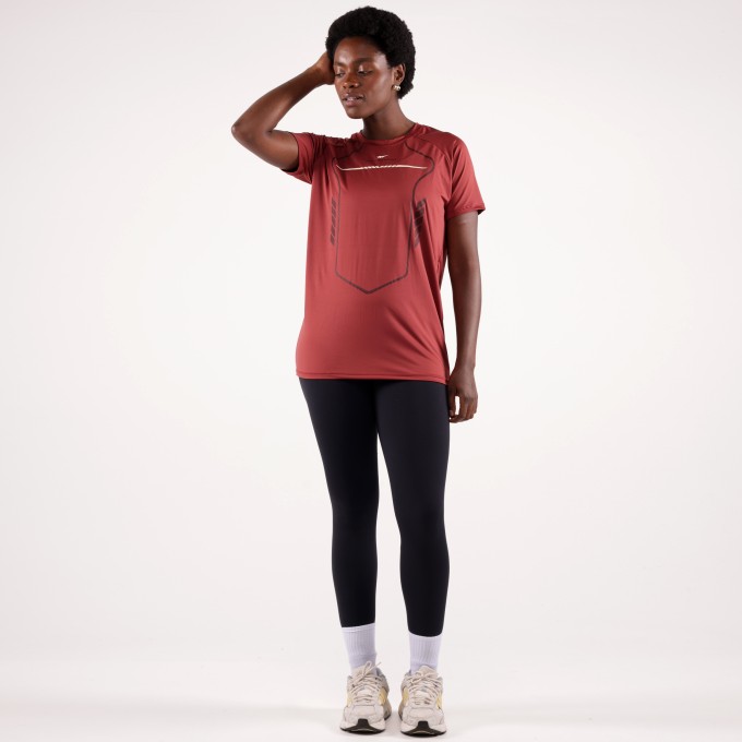 Camiseta Feminina Haglan DryForce KAIROS Vinho
