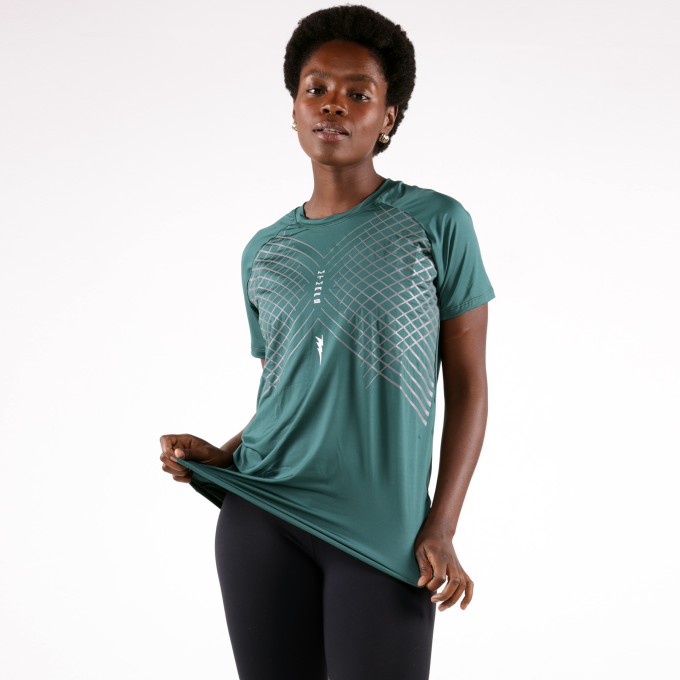 Camiseta Feminina Haglan DryForce PEGASUS Verde