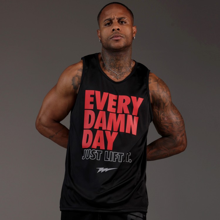 Regata Machao DryFit EVERY DAMN Preta