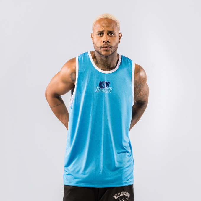 Regata Machão Aerodry MTBR Sports Azul Turquesa