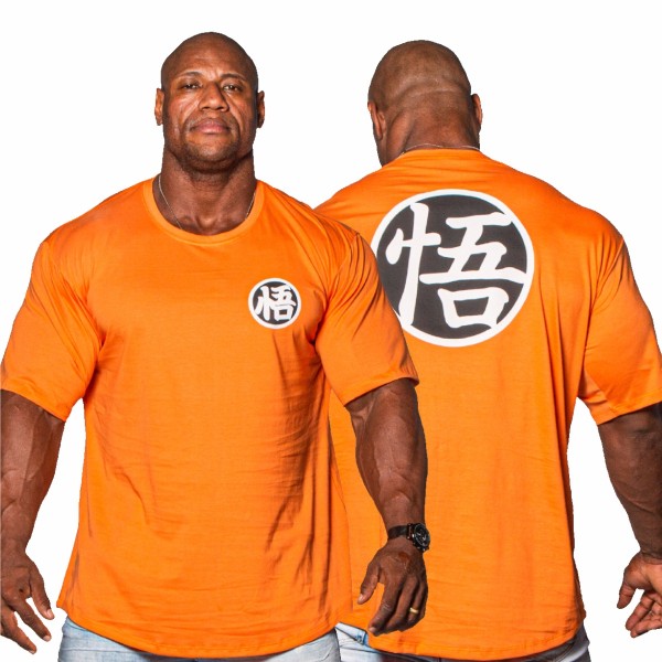 Camiseta Oversize Size DBZ Laranja 3G-4G