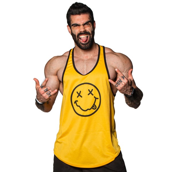 Regata Anatomic DryFit CRAZY SMILE Amarela