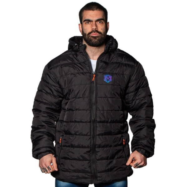 New Bomber Jacket Black Eagle Longline