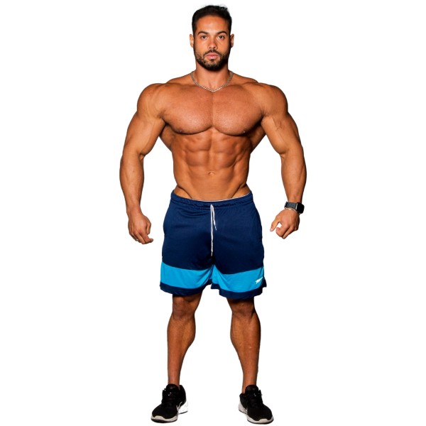 Shorts Dryfit AIR Cinza/Azul